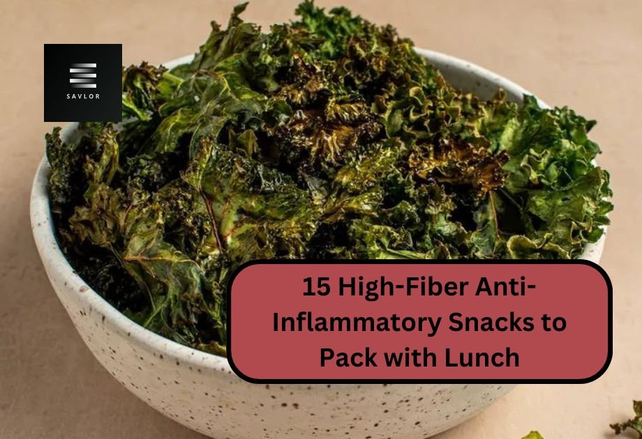 15 High-Fiber Anti-Inflammatory Snacks to Pack with Lunch